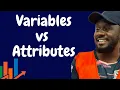 Variables vs Attributes Definitions Examples Differences in Statistics
