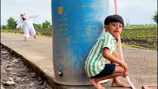 माऊलीच्या मम्मीला रस्त्यात भूत दिसलं 😳#horrorcomedy 