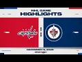 NHL Highlights | Capitals vs. Jets - December 13, 2025