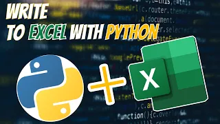 Python Basics - Write to Excel files Automate Excel with Python Tutorial 2021 5 Minute Script