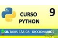 Python Course Basic Syntax VII Dictionaries 9