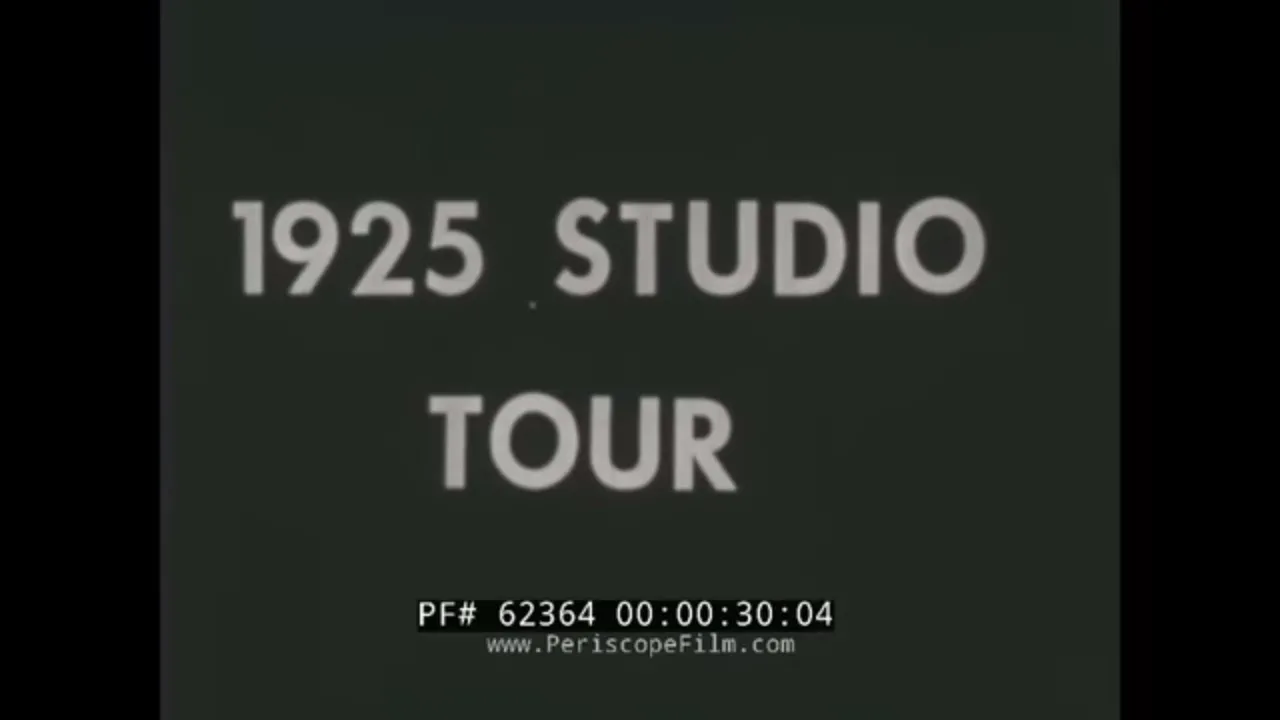 1925 MGM METRO GOLDWYN MAYER STUDIO TOUR   CULVER CITY CALIFORNIA  HOLLYWOOD MOVIE MAKING  62364
