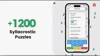 Syllacrostic - Word Puzzle Game