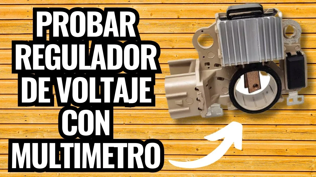 Como probar el REGULADOR DEL ALTERNADOR con un multimetro