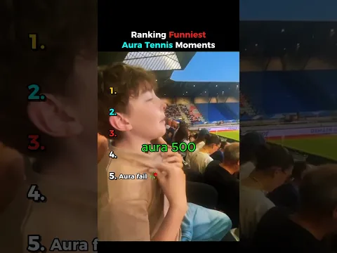Ranking Funniest Aura Tennis Moments