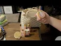 Unboxing spa gift basket spa gift bag