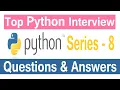 python tutorial for beginners python interview questions and answers Series8 Harisystems