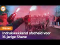 Lagu Shane (16) krijgt indrukwekkend afscheid in stadion van NEC