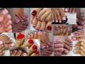 Most Colorful Acrylic Toe Nails Designs for Beautiful Ladies Gel Polish Toe Nails Designs