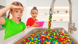 ناستيا وأصدقاؤها يجدون مطراً من الحلوى السحرية