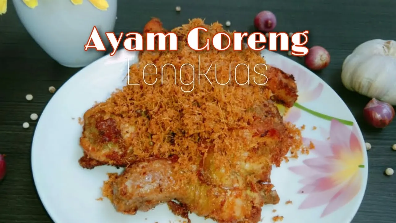 Resep Ayam Goreng Rempah TANPA Ungkep: Gurih Sampai Ke Tulang!