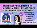 Message failed sa messenger messenger couldn t send messenger tips ang tricks