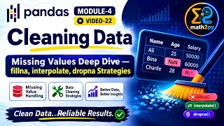Missing Values in Pandas V-22 fillna interpolate dropna Strategies Complete Guide Bangla