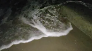 Hampton Beach High Tide - Atlantic Ocean in New Hampshire
