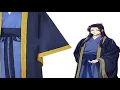 Download Lagu Anime The Apothecary Diaries Jinshi Cosplay Costume Wig Blue Robe Uniform Headwear Kusuriya No Hitor