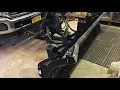 How to adjust drop speed hydraulic pressure on Fisher xls snow plow
