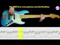 Fun Lovin' Criminals - Scooby Snacks [1996] | BASS Cover | Notation + TABS