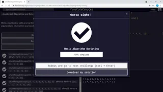 Basic Algorithm Scripting Chunky Monkey freeCodeCamp