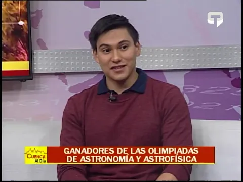 Ganadores de las olimpiadas de astronomía y astrofísica