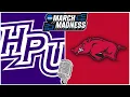 NCAA Tournament Second Round - Arkansas vs High Point LIVE WATCHALONG