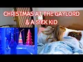 CHRISTMAS AT THE GAYLORD \u0026 A SICK KID! | Family 5 Vlogs