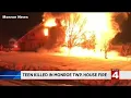 Teen killed in Monroe Twp house fire