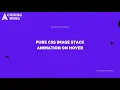 Pure CSS Image Stack Animation on Hover HTML CSS