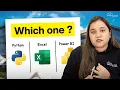 Excel vs Python vs Power BI - What Gets You Hired Faster