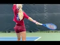 Kalinskaya Looking Cheeky at the Washington DC Open