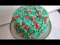 RETRO Rosette Cake - Fun easy piping