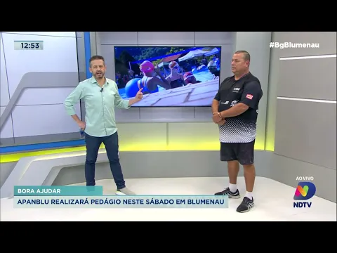 Bora Ajudar: APANBLU realizará pedágio neste sábado em Blumenau