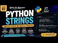 07 - Python Strings in Detail String Methods Practice Problems