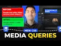 Responsive Web Design Made Easy with New CSS Media Queries