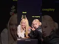 Rosé was surprised to meet a fan girl who looked exactly like her!! 👯‍♀️🤍 #blackpink #rosé