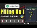 Unlock the Secret to Mastering Python s Piling Up Problem from HackerRank