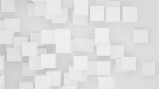 Download Abstract White Background Video, White Cube Motion Background Loop | Free Stock Footage MP3