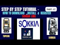 Download Lagu How to download,install and register sokkia link software(topcon and sokkia total station)