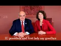 Thank you from IU President and First Lady McRobbie