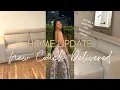 NEW COUCH DELIVERY MACYS HOME NEVIO FABRIC SECTIONAL LIVING ROOM UPDATES