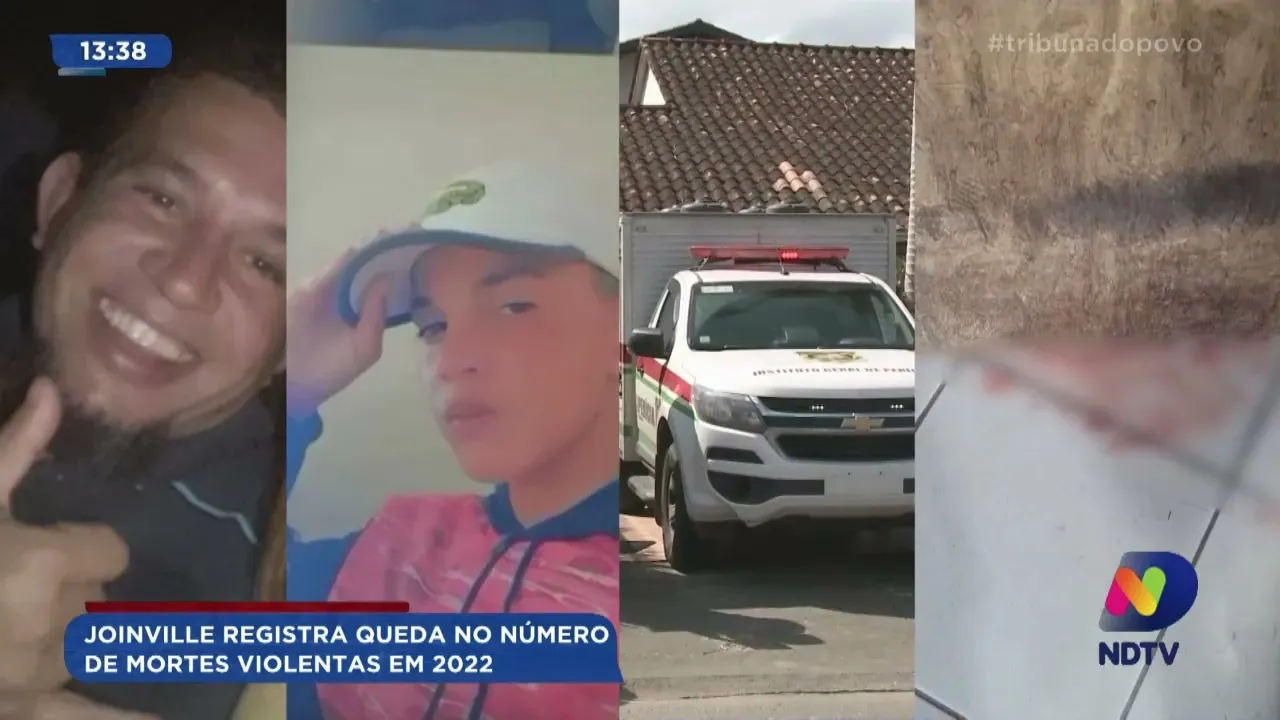 Joinville registra queda no número de mortes violentas em 2022