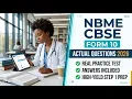 NBME CBSE Form 10 Actual Questions 2026 Real Practice Test Answers High-Yield Step 1 Prep