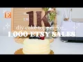 1K ETSY SALES diy cake topper using the CRICUT