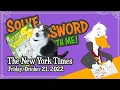 Solve With Me The New York Times Crossword - Friday October 21 2022