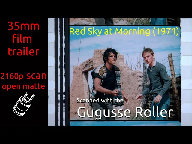 Red Sky At Morning (1971) 35mm film trailer, flat open matte, 2160p