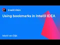 Using bookmarks in IntelliJ IDEA