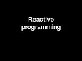 Reactive Programming part 1 - intro to RxJava Arabic