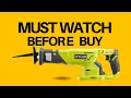 Is Reciprocating Saw - RYOBI ONE 18V Cordless Worth It Honest Review
