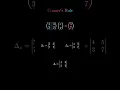 Cramer s Rule Explained Solve Linear Equations Using Determinants Easily