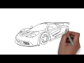How to Draw Gta 5 Cars Step by Step Tutorial