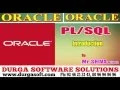 Oracle Introduction by Siva
